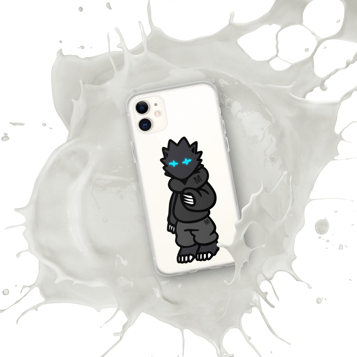 Cyber wolf iPhone Case