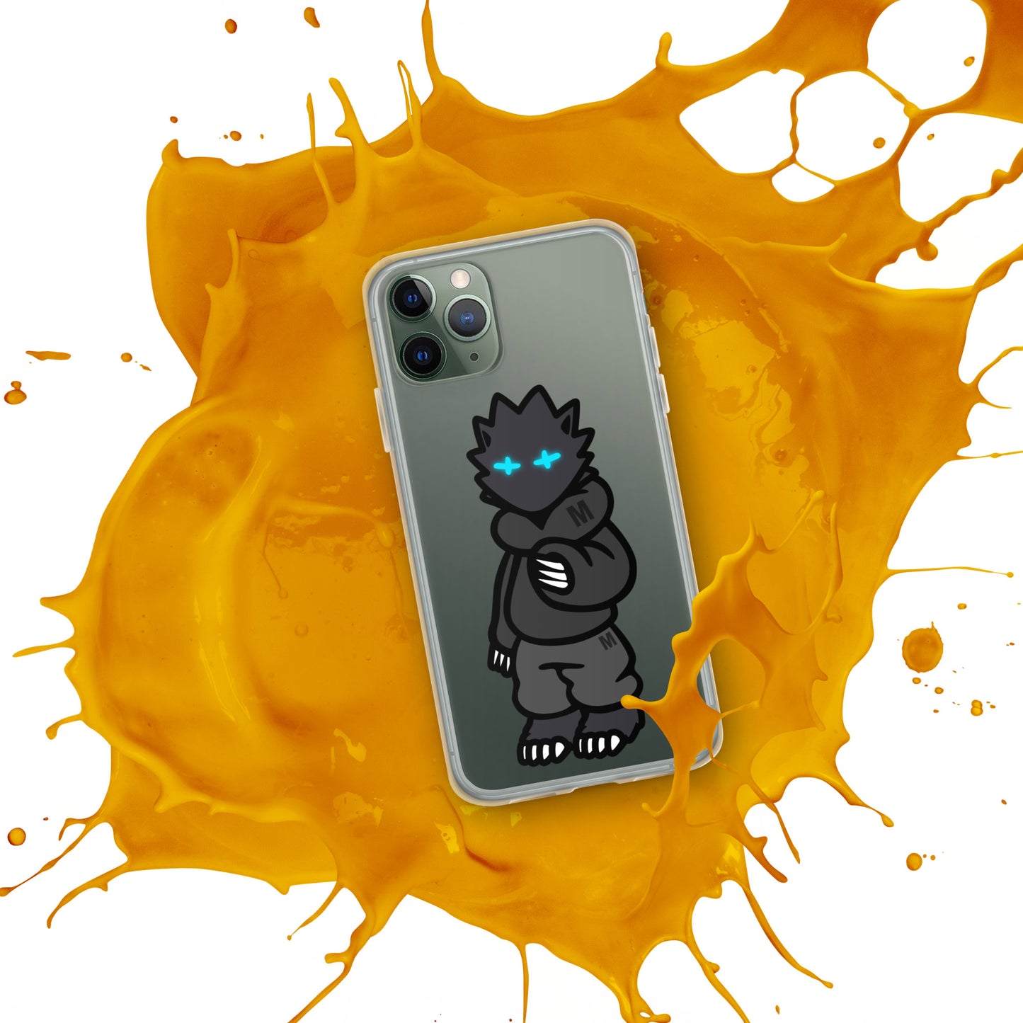 Cyber wolf iPhone Case