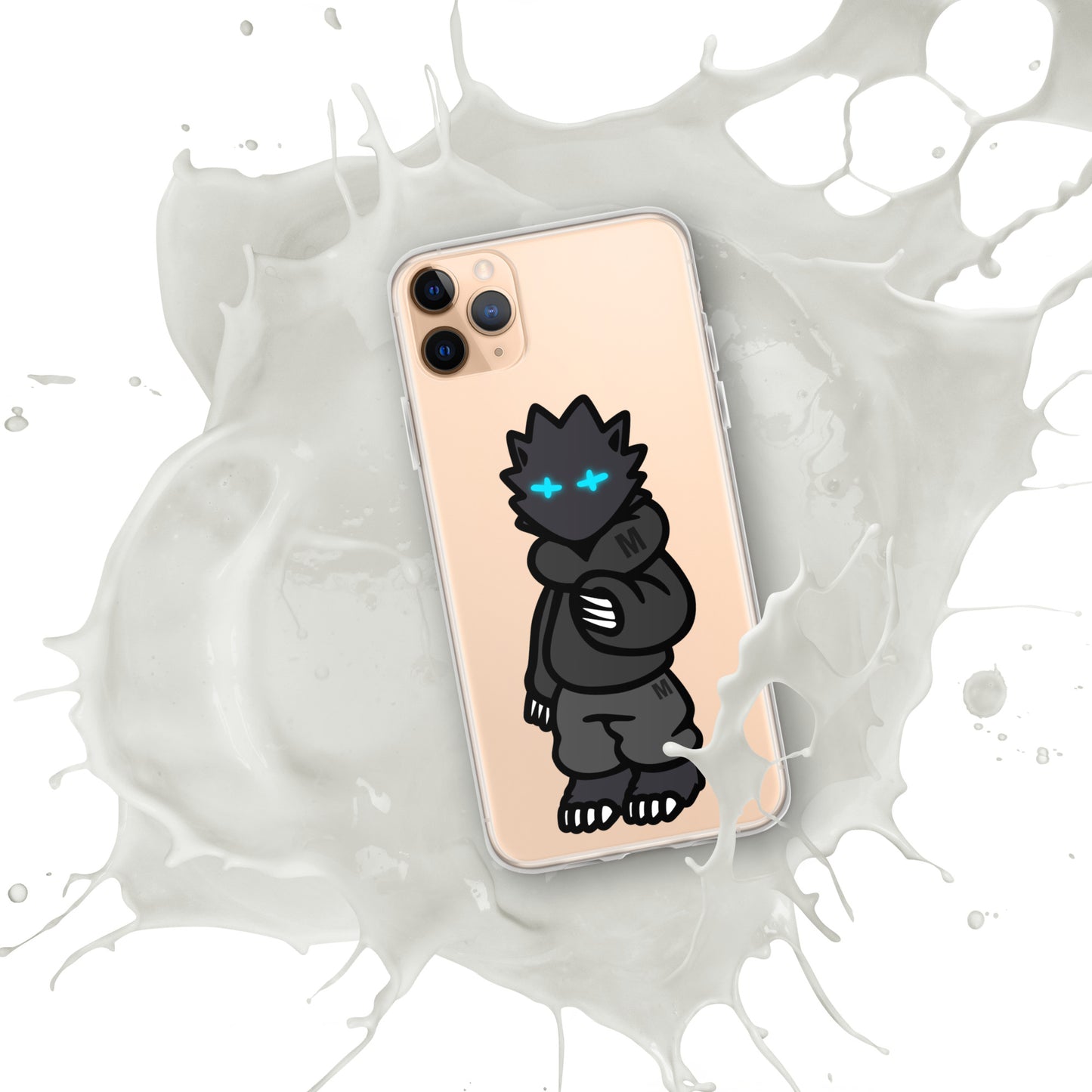 Cyber wolf iPhone Case