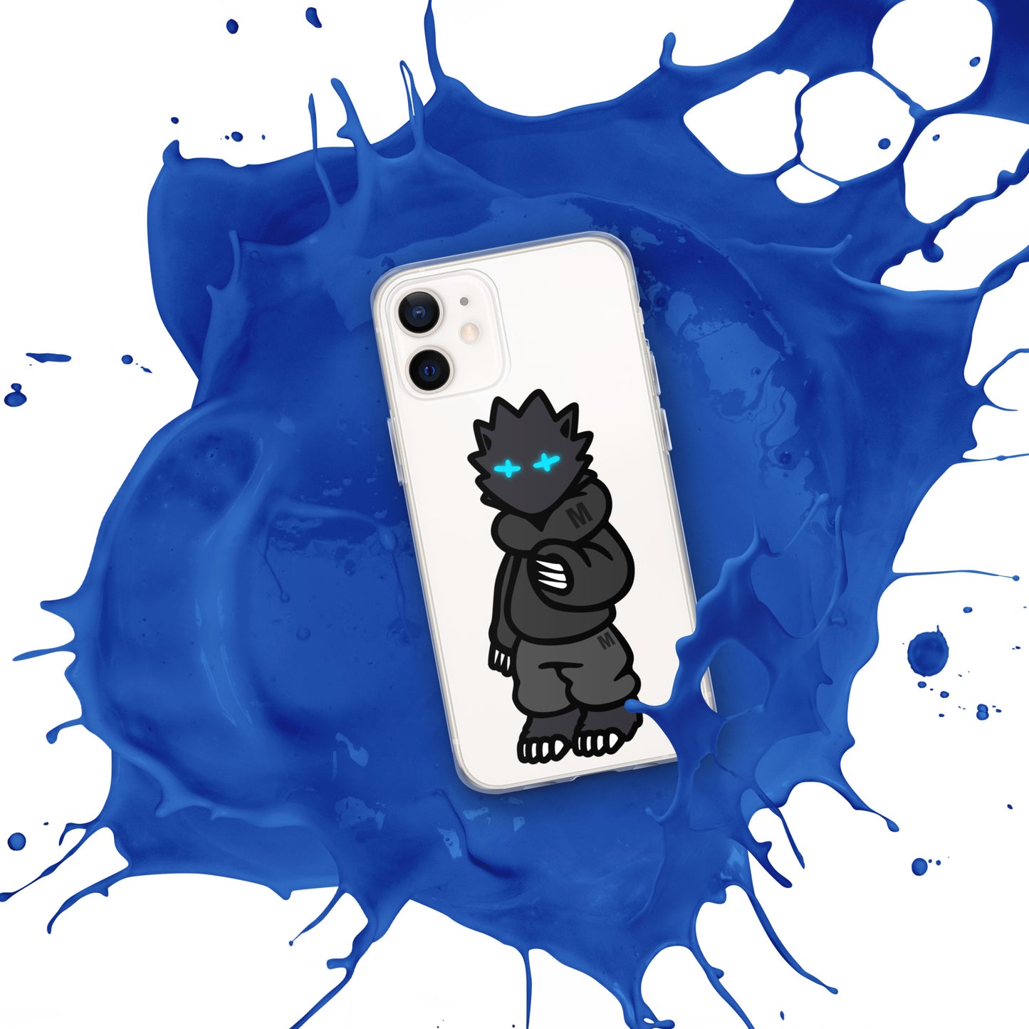 Cyber wolf iPhone Case