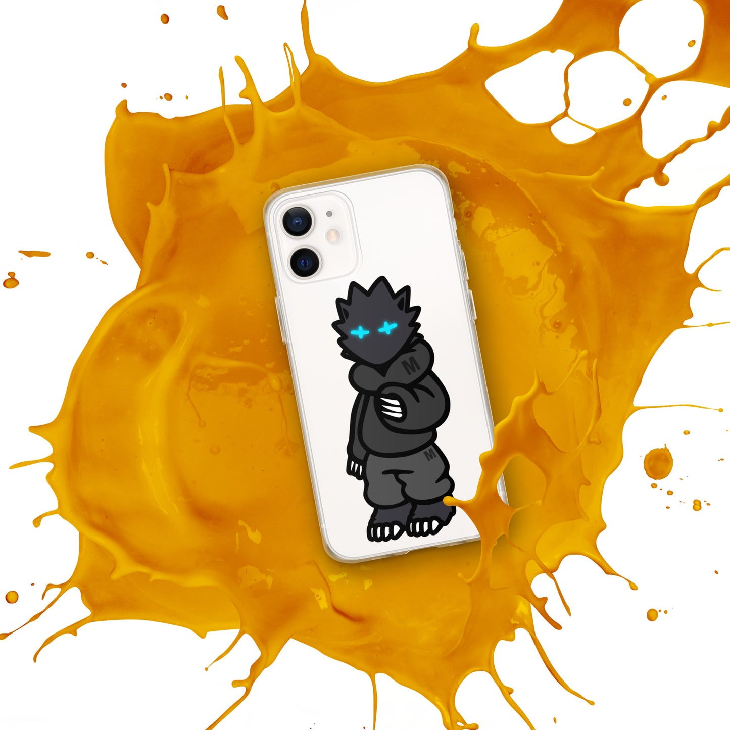 Cyber wolf iPhone Case