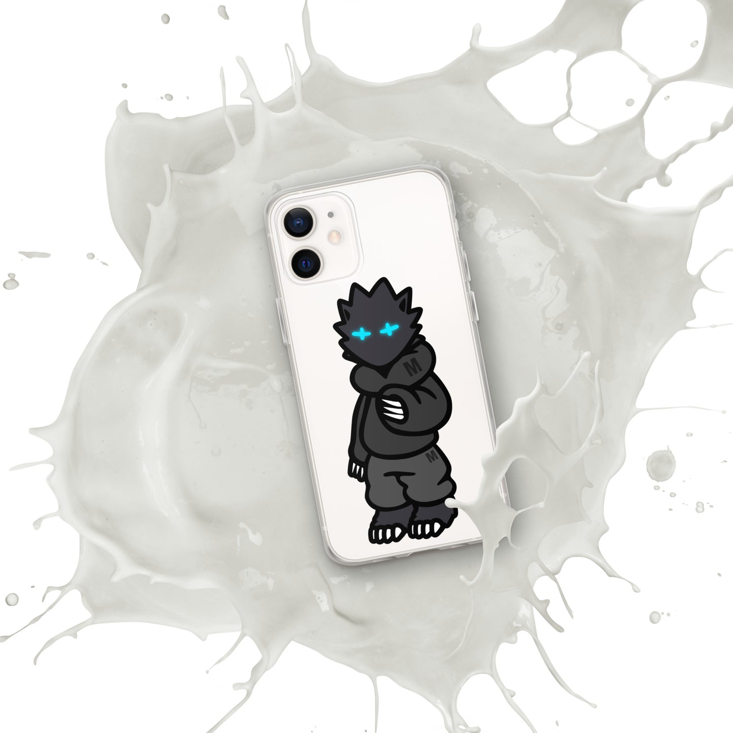 Cyber wolf iPhone Case
