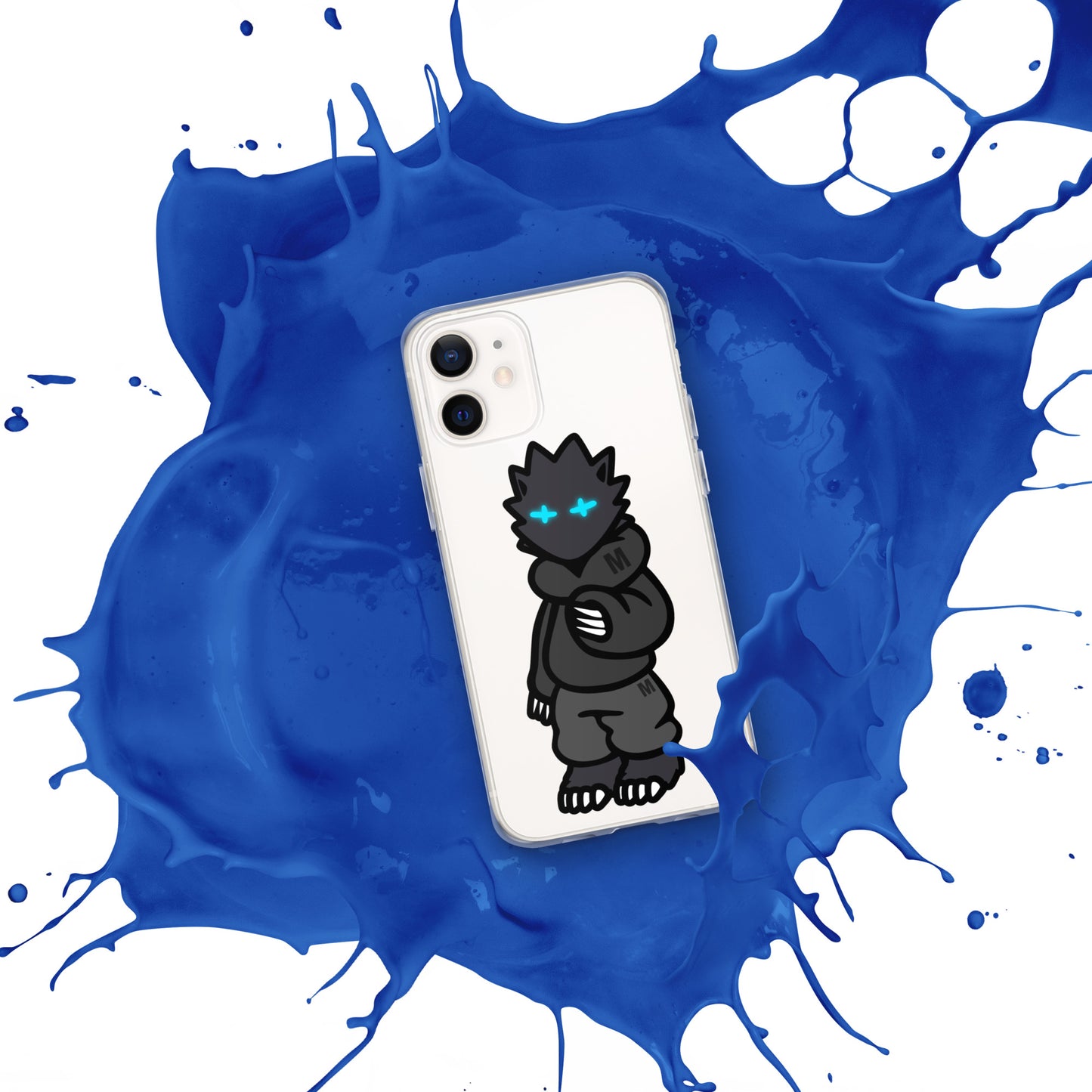 Cyber wolf iPhone Case