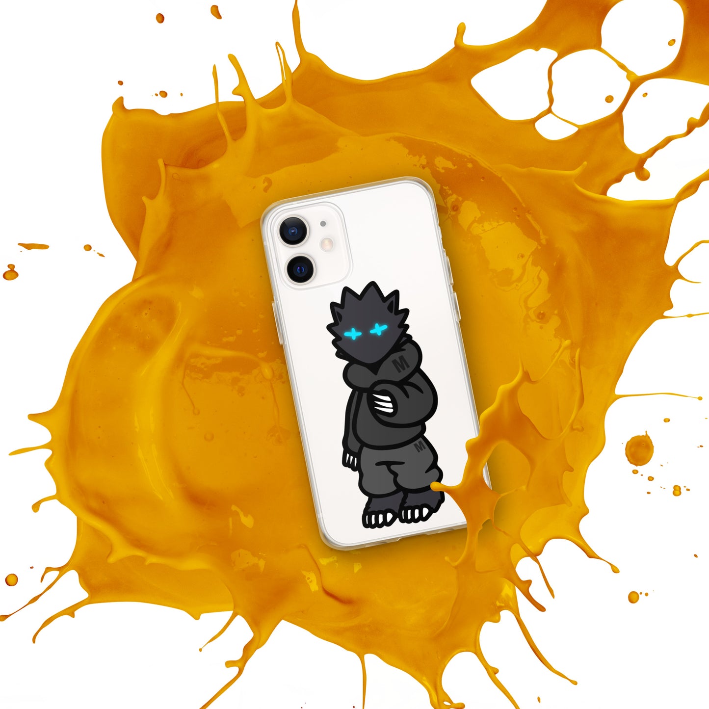Cyber wolf iPhone Case