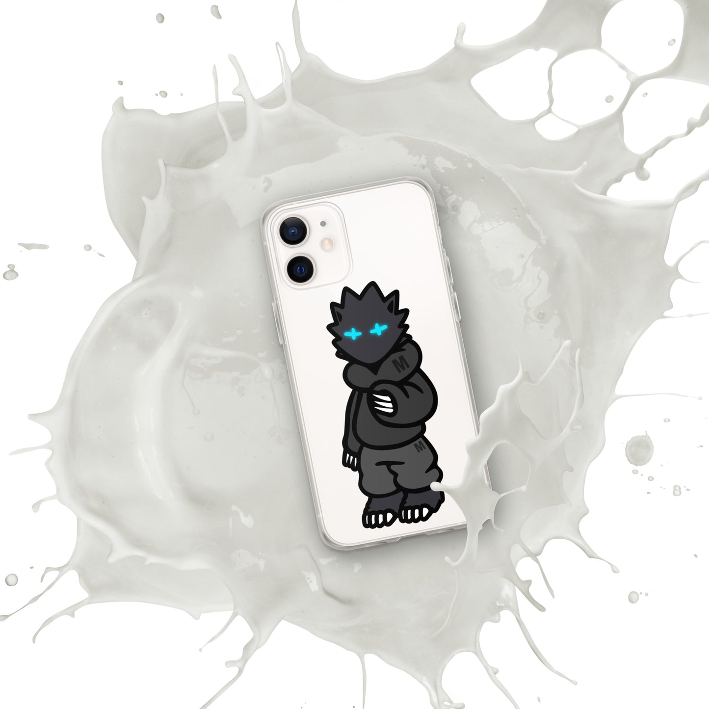 Cyber wolf iPhone Case