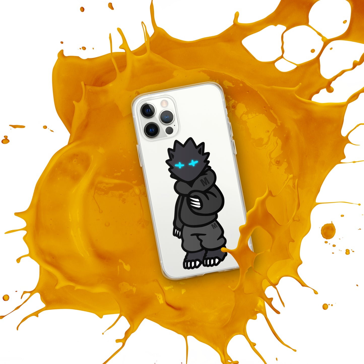 Cyber wolf iPhone Case