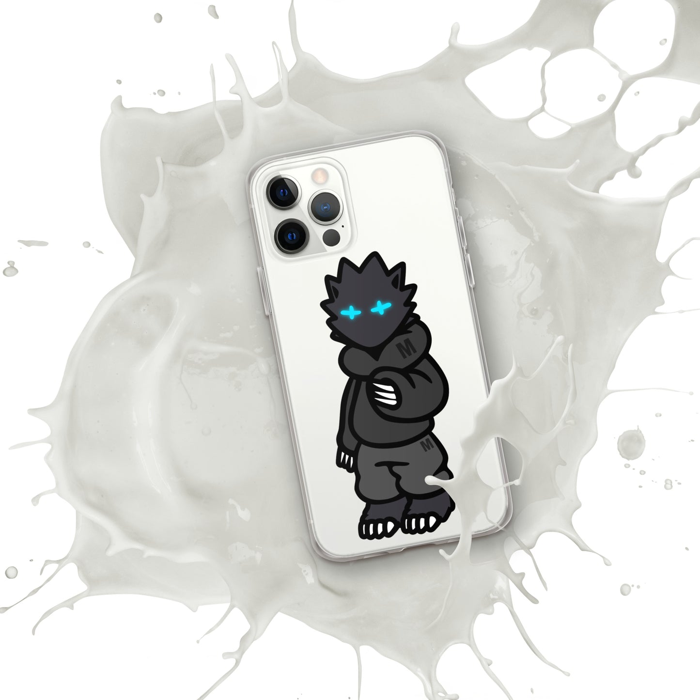 Cyber wolf iPhone Case