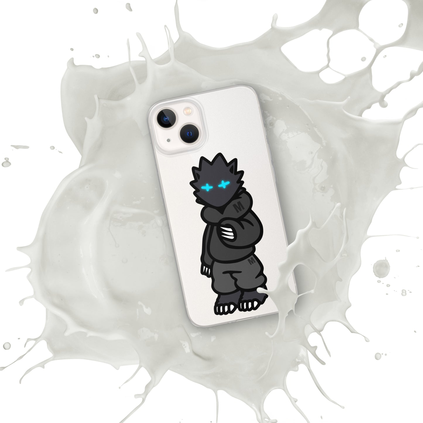 Cyber wolf iPhone Case
