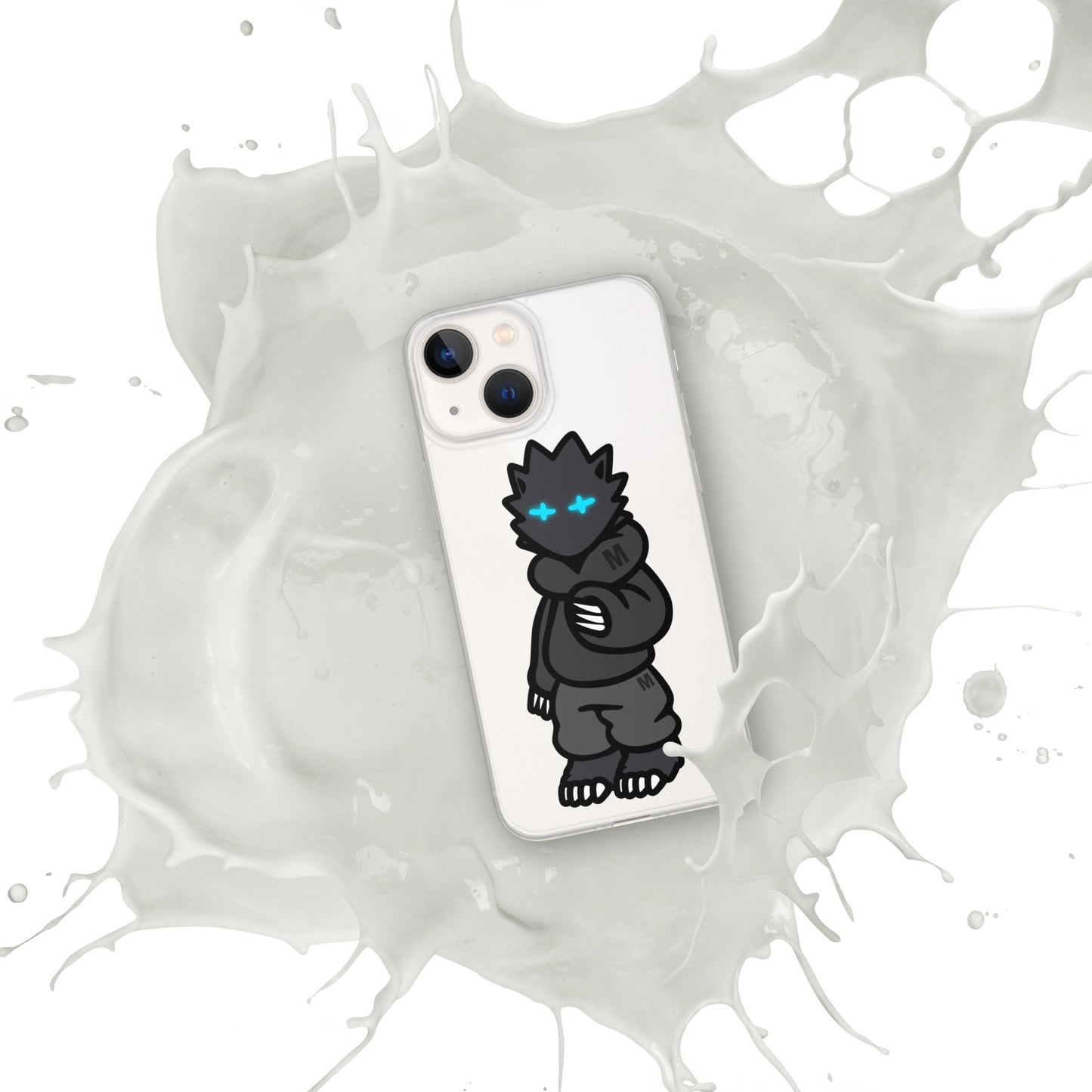 Cyber wolf iPhone Case
