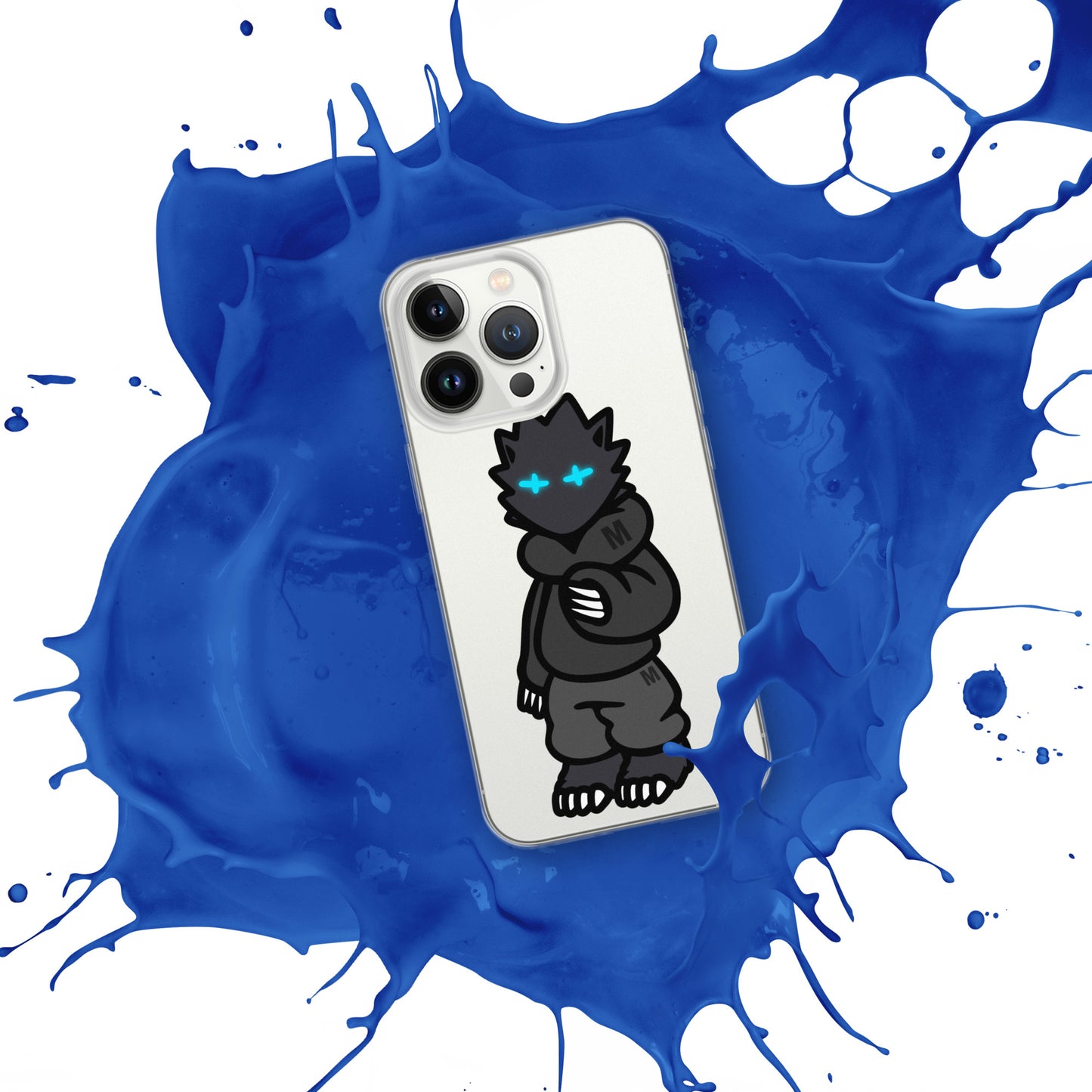 Cyber wolf iPhone Case