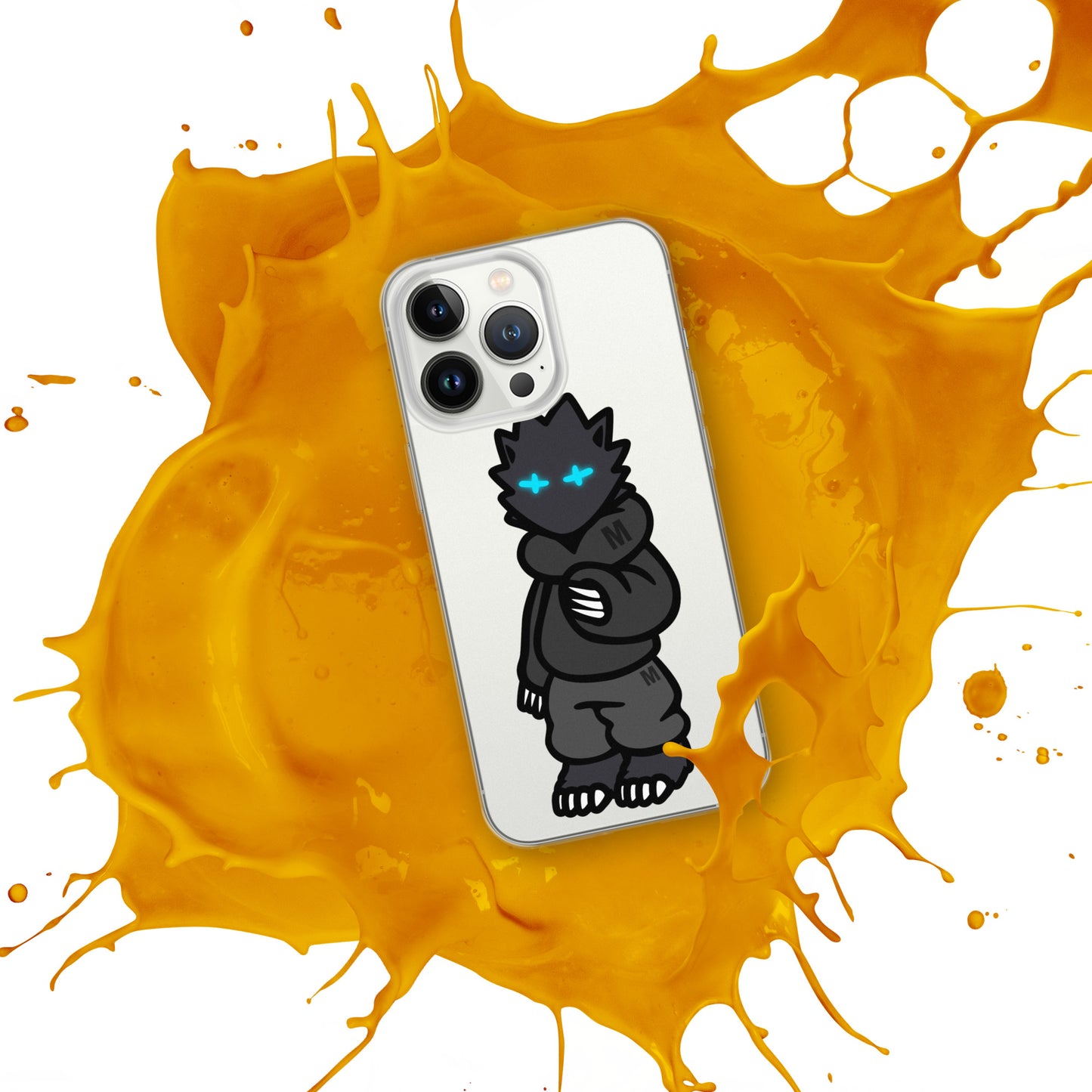 Cyber wolf iPhone Case