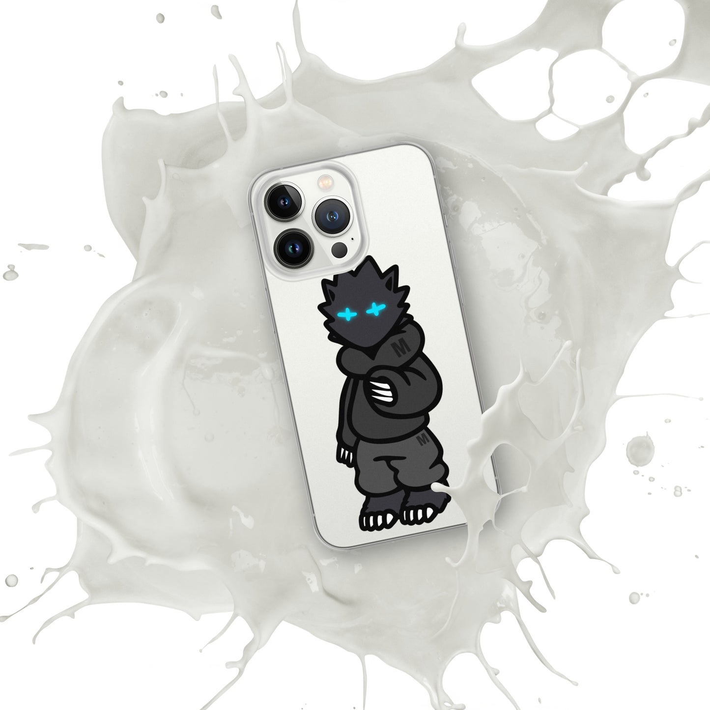 Cyber wolf iPhone Case