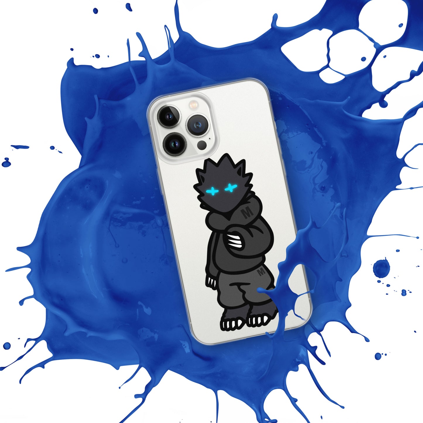 Cyber wolf iPhone Case