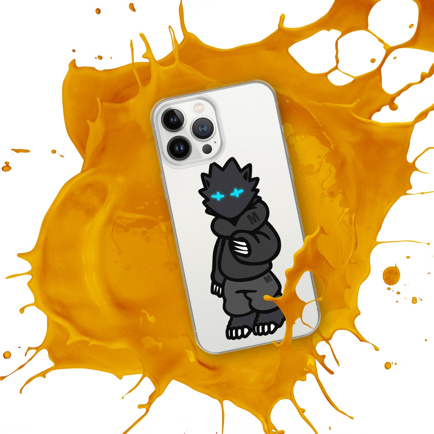 Cyber wolf iPhone Case