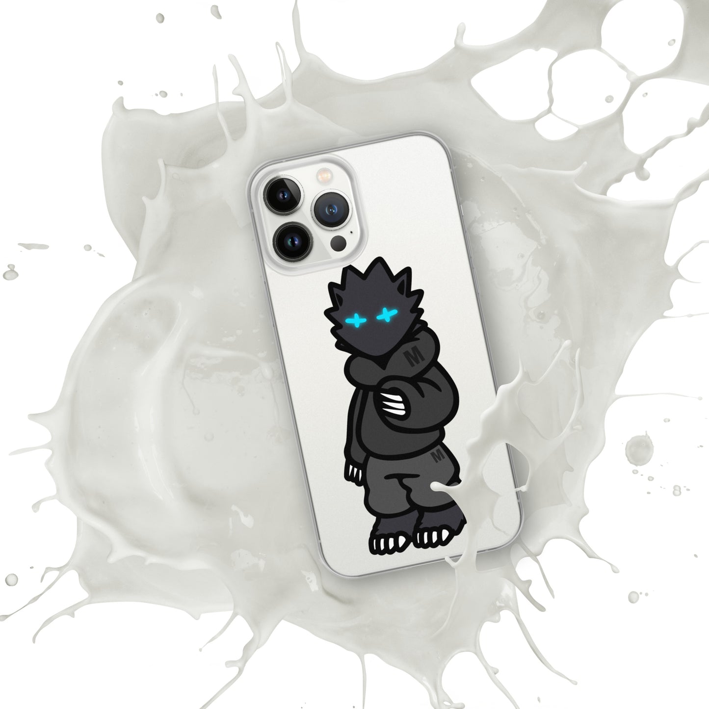 Cyber wolf iPhone Case