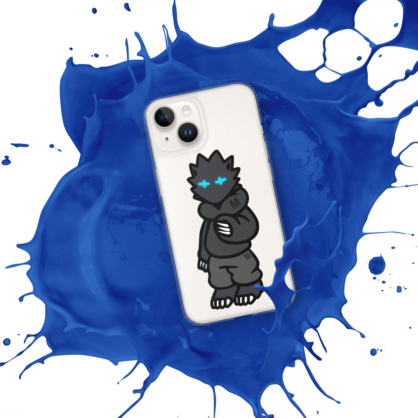 Cyber wolf iPhone Case