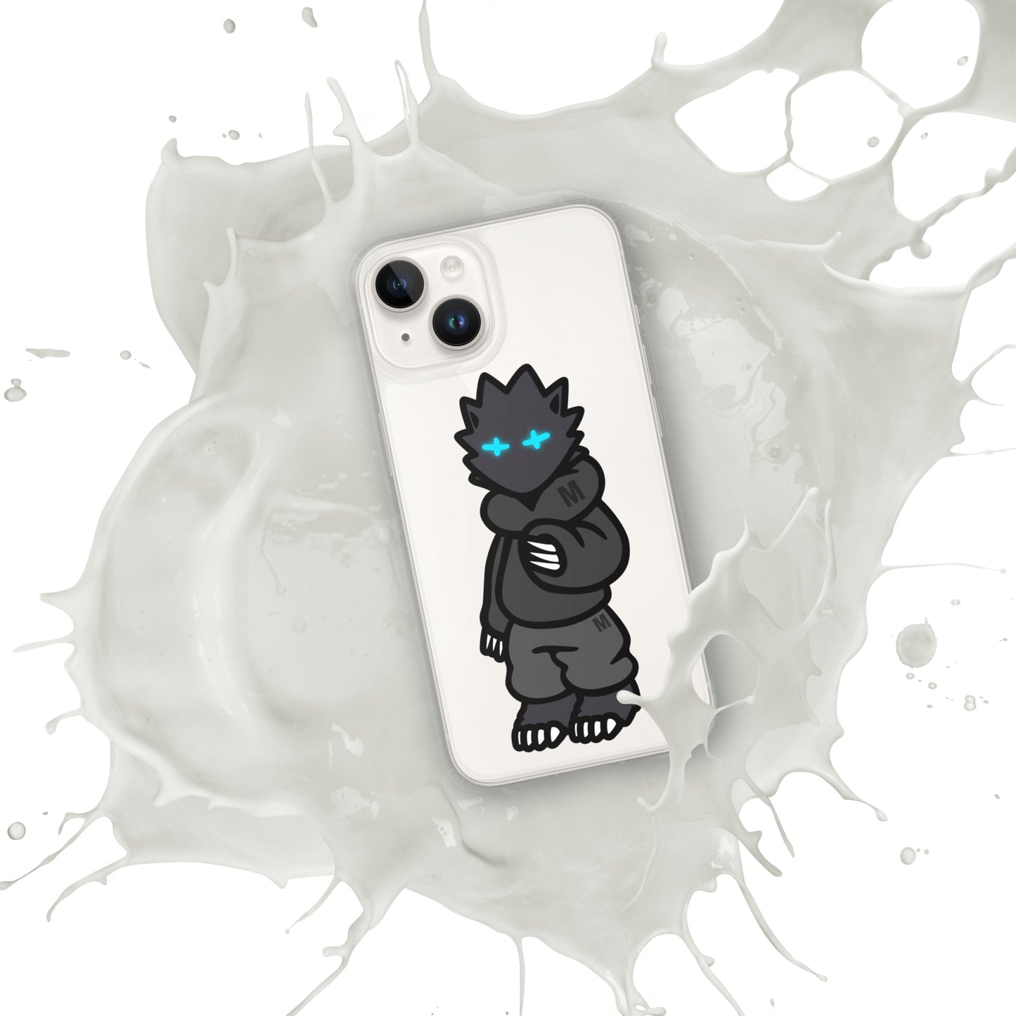 Cyber wolf iPhone Case