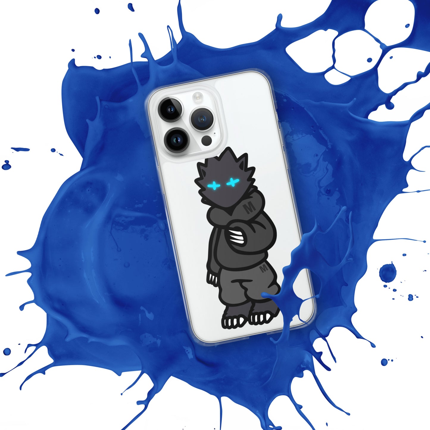 Cyber wolf iPhone Case