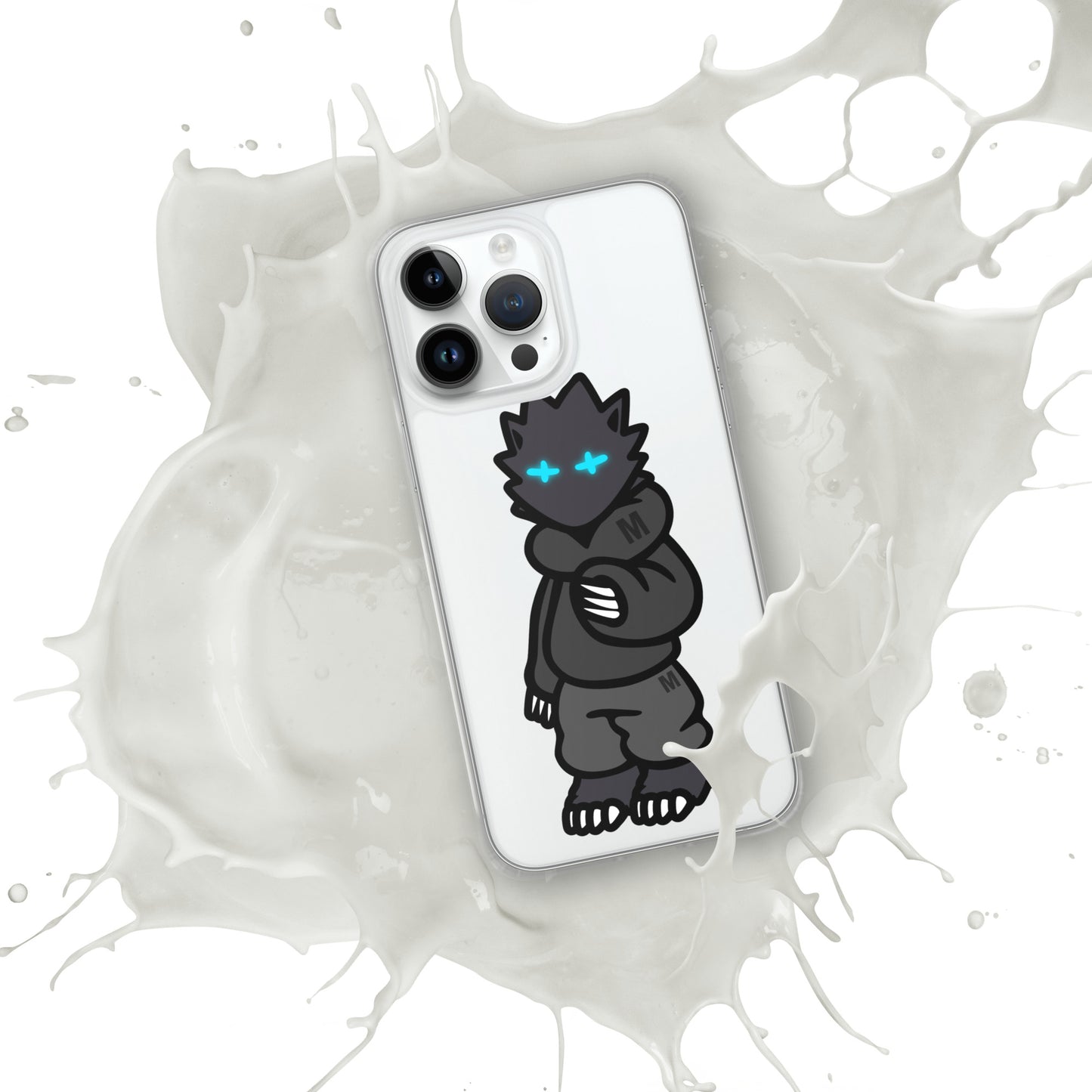 Cyber wolf iPhone Case