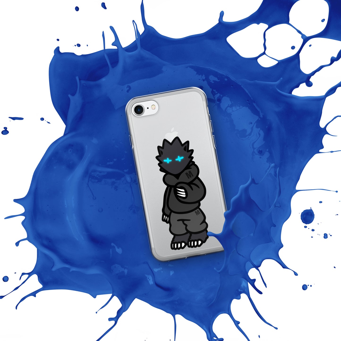 Cyber wolf iPhone Case