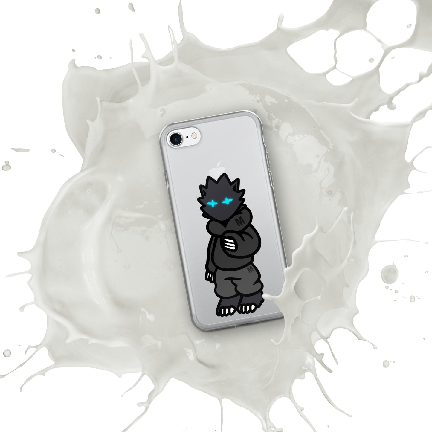 Cyber wolf iPhone Case