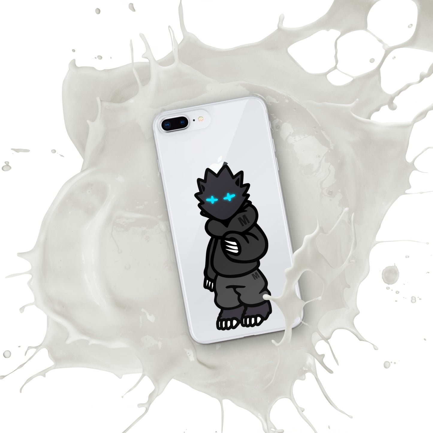 Cyber wolf iPhone Case