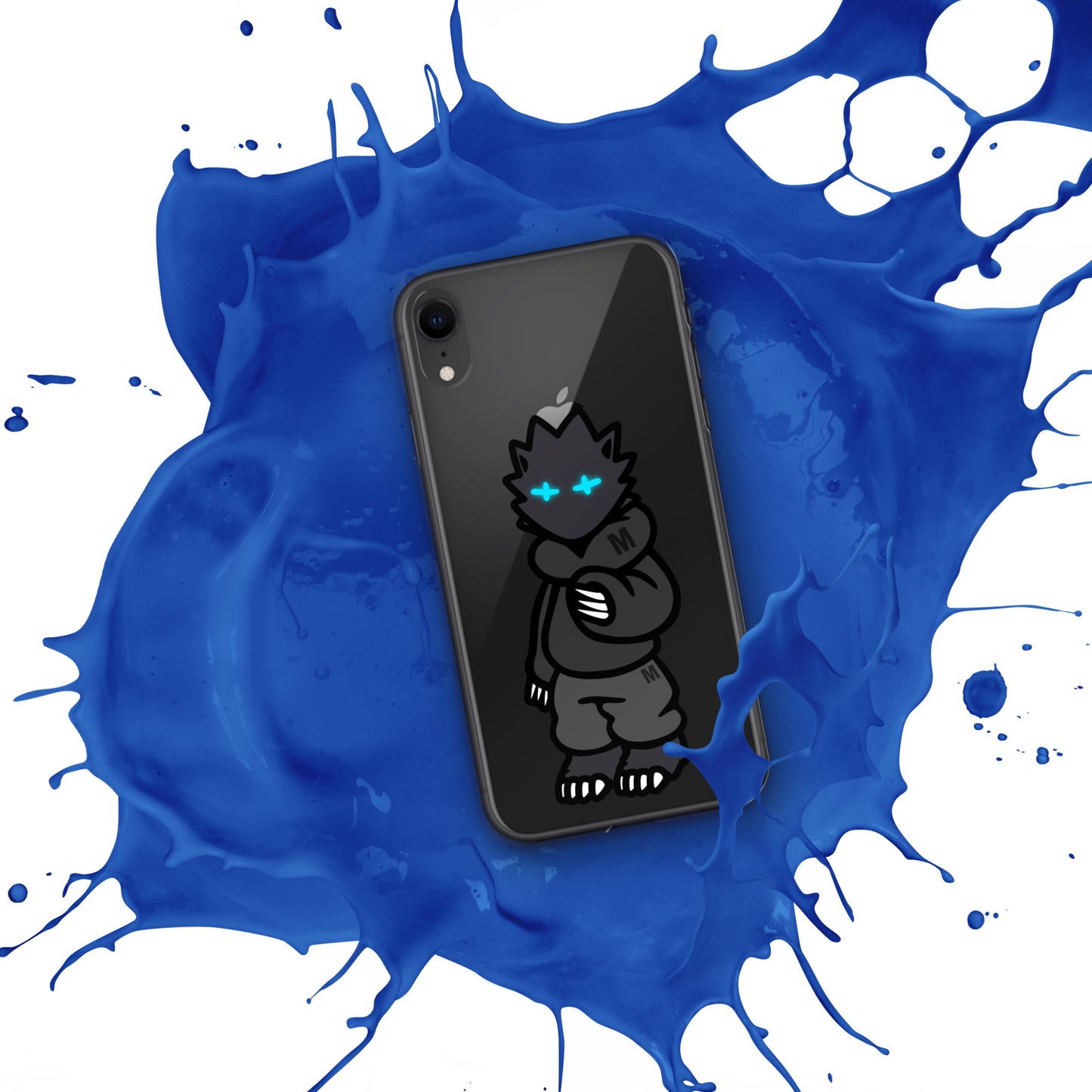 Cyber wolf iPhone Case