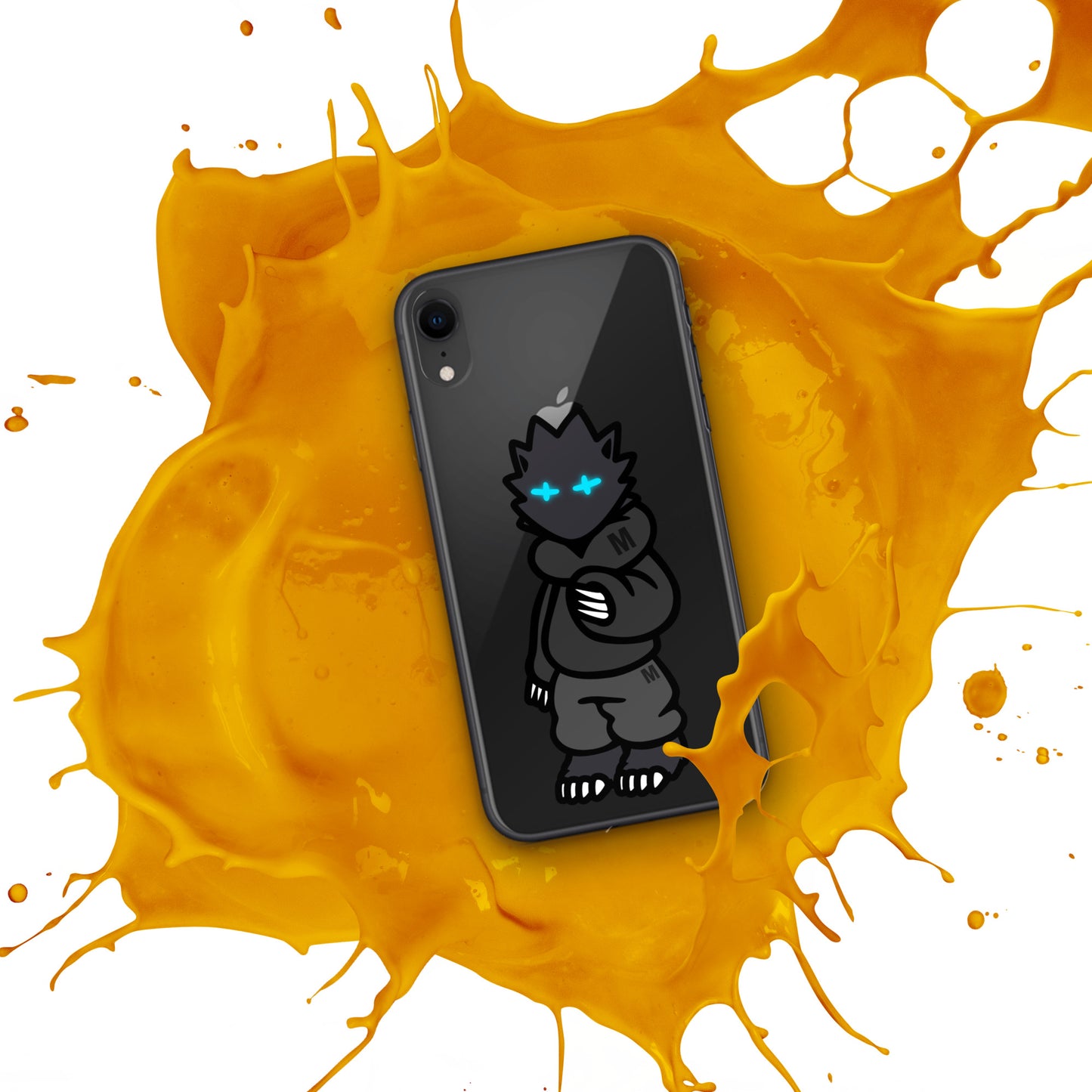 Cyber wolf iPhone Case