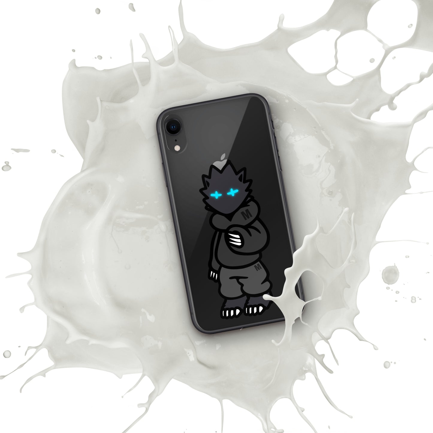 Cyber wolf iPhone Case