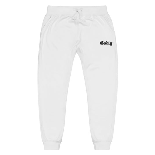 Godly Joggers (white)