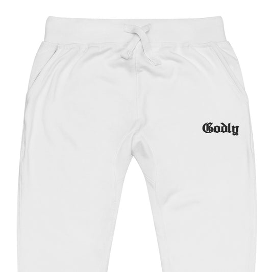 Godly Joggers (white)